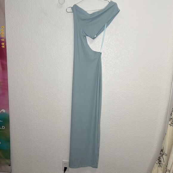 NWT Atoir Revolve TIME STANDS STILL SLEEVELESS Maxi DRESS POWDER BLUE Size 4 - Picture 7 of 13